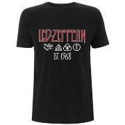 T-shirt Led Zeppelin Est 1968