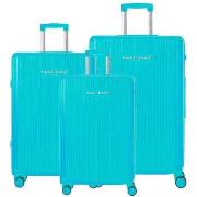 Valise Naf Naf Ensemble de 3 valises S/M/L VAIANA BLEU CIEL