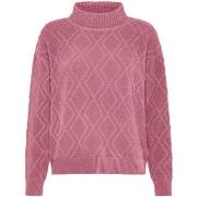 Pull Rrd Roberto Ricci Design RRD VELVET FISH VOLCANO WOM KNIT PINK