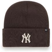 Bonnet '47 Brand 47 BEANIE MLB NEW YORK YANKEES HAYMAKER BWD BROWN