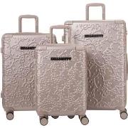 Valise Hello Kitty Set de 3 valises Rigides POCCHACO CHAMPAGNE