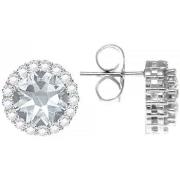 Boucles oreilles Sc Crystal B1219-BO-ARGENT