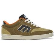 Chaussures de Skate Etnies THE AURELIEN BROWN TAN BLACK