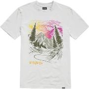 T-shirt Etnies RP SUNSET SS TEE WHITE