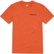 T-shirt Emerica PURE LOGO SS TEE ORANGE BLACK