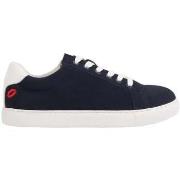 Baskets Bons baisers de Paname Baskets En Cuir Simone Navy Suede