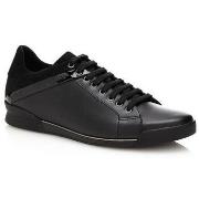 Baskets Guess Baskets Homme en cuir Georges Noir