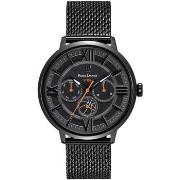 Montre Pierre Lannier FFBB Cadran Gris Bracelet Acier milanais Noir