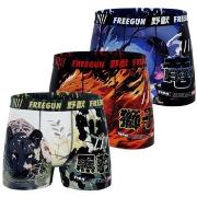 Boxers Freegun Lot de 3 boxers homme Manga Animals