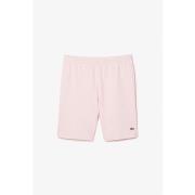 Short Lacoste Short rose clair coton bio