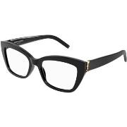 Lunettes de soleil Saint Laurent SL M117 Cadres Optiques, Noir, 53 mm