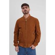 Veste Daytona WINDON GOAT SUEDE COGNAC