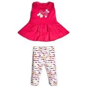 Ensembles enfant Guess Ensemble robe et legging Rose