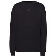 Sweat-shirt BOSS SWEAT NOIR DETTIL REGULAR FIT EN COTON STRETCH À LOGO...