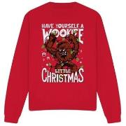 Sweat-shirt Disney A Wookie Little Christmas