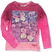 Chemise enfant Desigual T Shirt Fille Wonderland Rose