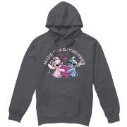 Sweat-shirt Lilo &amp; Stitch Made For Each Other