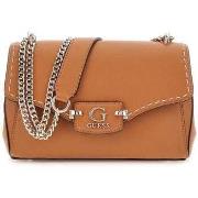 Sac Bandouliere Guess Sac Bandoulière Anadela 3 Comp Satch Caramel BG9...