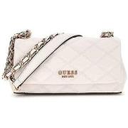 Sac Bandouliere Guess Sac Bandoulière Cruise Vibe Top Zip Off White QG...