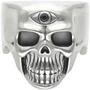 Bijoux Orusbijoux Bague Tête De Mort Pure Skull Cyclope Argent