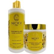 Soins cheveux Nicky Lot de Shampoing et Masque au Miel Gourmand