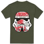 T-shirt Disney Merry Force Be With You