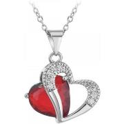 Collier Sc Crystal B4350-ROUGE