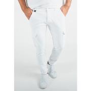 Pantalon Hollyghost Pantalon cargo blanc Slim