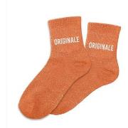 Chaussettes Sud Trading Paire de chaussettes orange pailletées Origina...