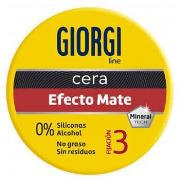 Soins cheveux Giorgi FIJACIÓN Y TEXTURA cera efecto mate nº3 75 ml