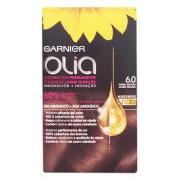 Soins cheveux Garnier OLIA Coloration permanente 6.0 châtain très clai...