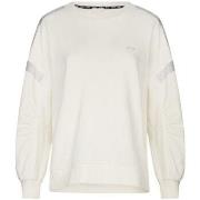 Sweat-shirt Liu Jo Sweat blanc avec strass