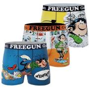 Boxers Freegun Lot de 3 boxers homme Gaston Lagaffe