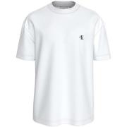 T-shirt Calvin Klein Jeans T shirt Ref 64732 YAF Blanc