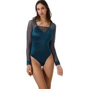 Bodys Lisca Body brésilien sans armatures manches longues Lovelace