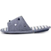 Chaussons Isotoner Chaussons slippers Femme Bleu denim