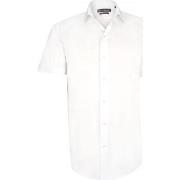 Chemise Emporio Balzani chemisette unie matteo blanc