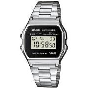 Montre Casio A158WEA-1EF, Quartz, 33mm, 3ATM