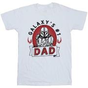 T-shirt Star Wars: The Mandalorian Galaxy's 1 Dad