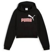 Sweat-shirt enfant Puma SWEATSHIRT ESS 2 COLOR NO. 1 LOGO SHORT LENGT ...