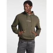 Sweat-shirt Guess M5RQ38 KCPR1 EMBRO SWT HD-G8EV OLIVE GREEN