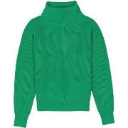 Pull Garcia Pull col roulé Green