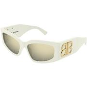 Lunettes de soleil Balenciaga BB0321S Lunettes de soleil, Avoire/Gris,...