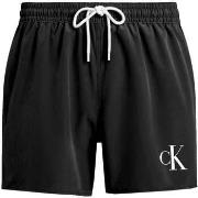 Maillots de bain Calvin Klein Jeans CK Monogram Swim Shorts Black