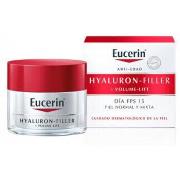 Soins visage Eucerin HYALURON FILLER + volume-lift día piel normal mix...