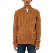 Pull Kaporal - Pull demi zip - camel