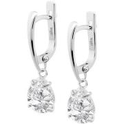 Boucles oreilles Lotus Boucles d'oreilles Silver oxyde goutte