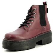 Bottines Kickers Helena, Boots Femme, Bordeaux, 37