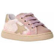 Baskets enfant Naturino BASKETS EN CUIR ET PAILLETTES PINN ZIP