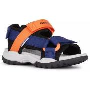 Sandales enfant Geox SANDALES BOREALIS NAVY/ORANGE